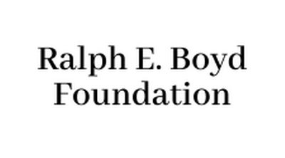 Logo for sponsor Ralph E. Boyd Foundation